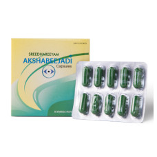 Akshabeejadi Capsules (10Caps) – Sreedhareeyam